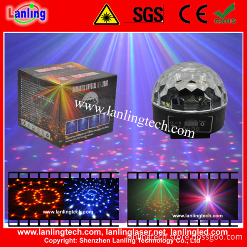 RGB 3W Crystal Ball Laser Stage Lighting
